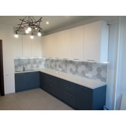 Kitchen 89933 - facades made of painted MDF